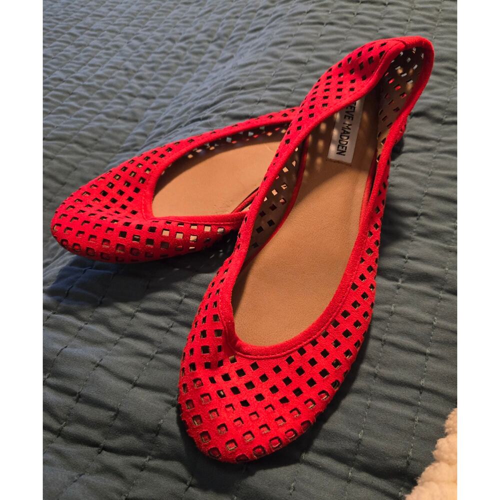 Steve Madden suede ballet flats